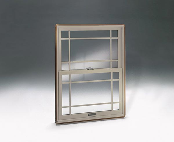Double Hung Window with Grid Design Double Hung Window with Grid Design