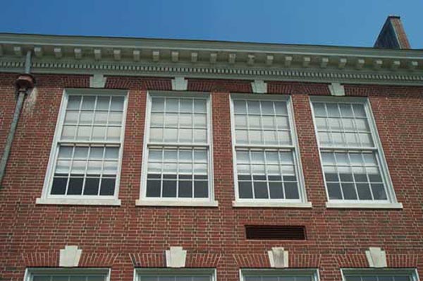 Kennebunk High School Windows Before Installation Kennebunk High School Windows Before Installation